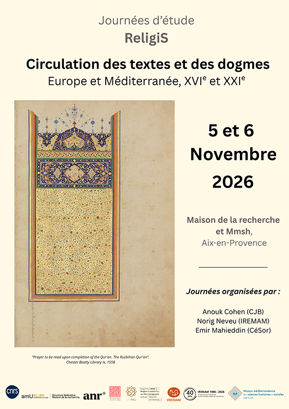 Affiche JE RELIGIS